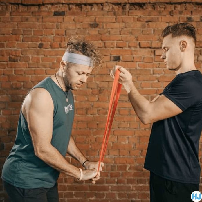 bicep resistance band workouts